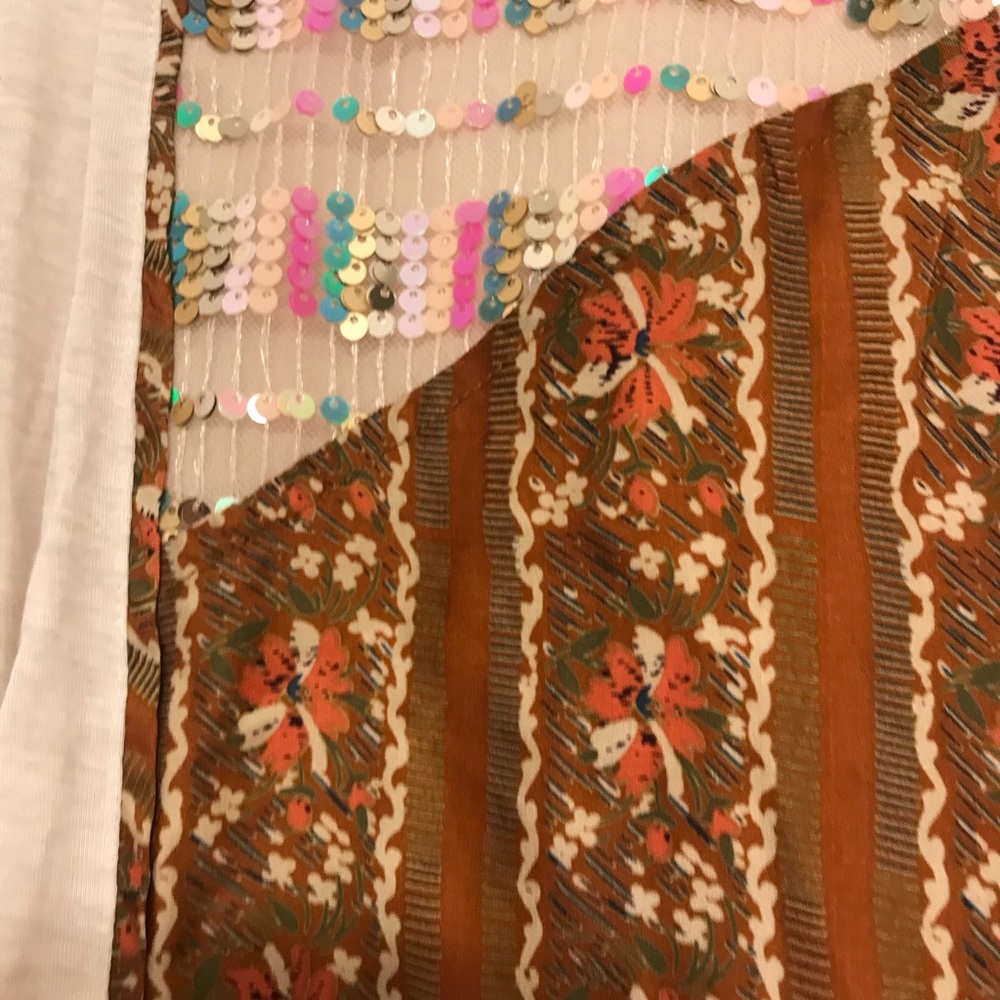 Anthropologie Tiny Sammie Sequence Top - image 4